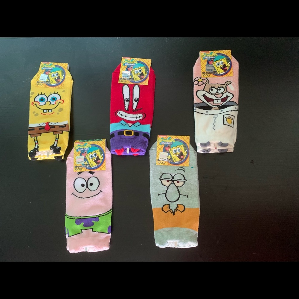 Brand New Spongebob Sock Set